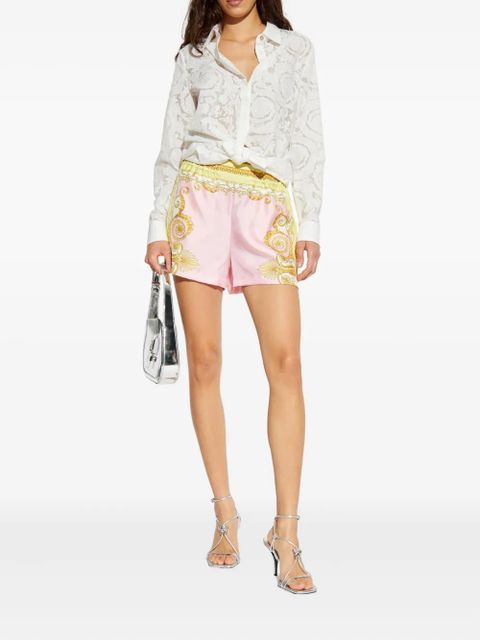 Versace Barocco-print shorts - Pink - zdjęcie produktu nr 2
