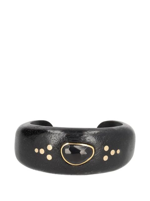 ISABEL MARANT stone-embellished bracelet - Black - zdjęcie produktu nr 1