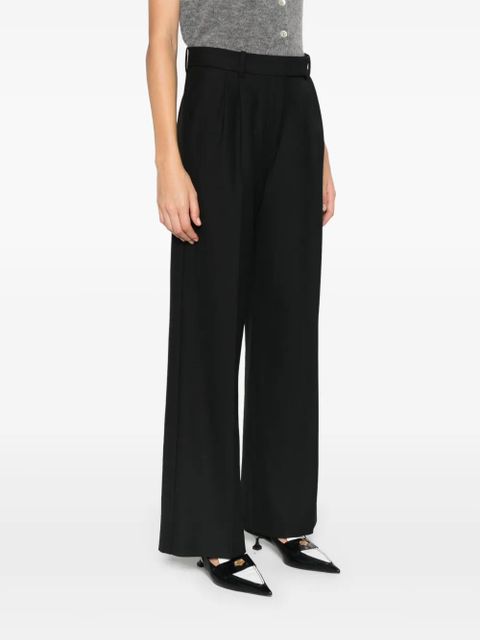 Maje pleated tailored trousers - Black