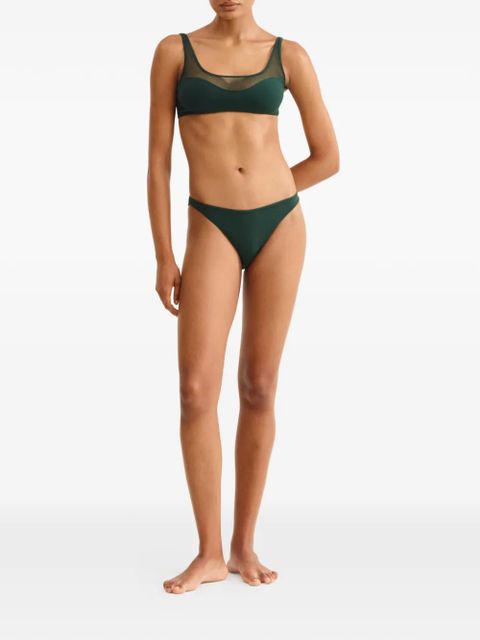 ERES Ultime high-cut bikini briefs - Green