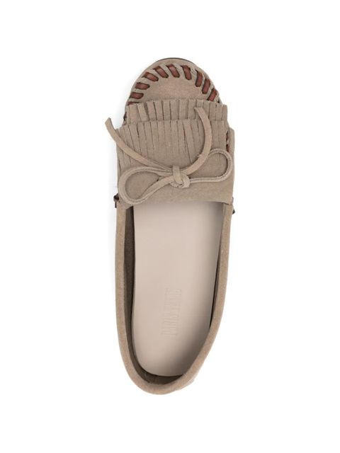 Paris Texas Indiana round-toe loafers - Neutrals
