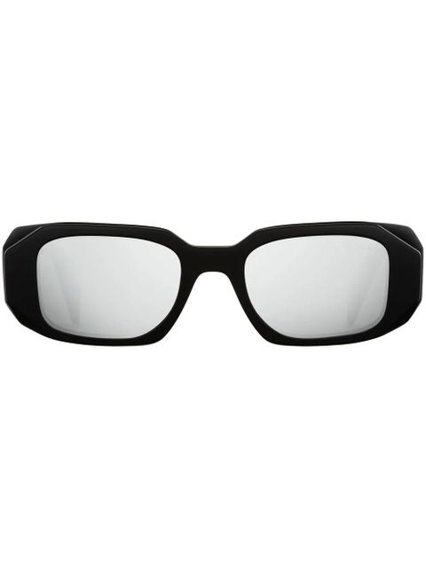 Prada Eyewear Symbole geometric-frame sunglasses - Black - zdjęcie produktu nr 1