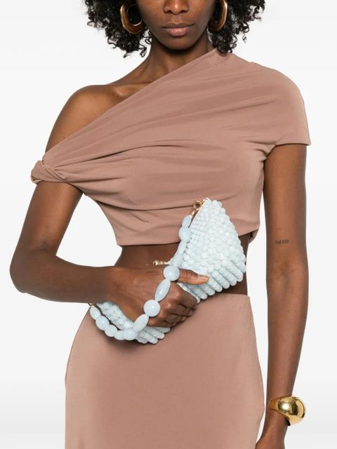 Cult Gaia Mercier mini tote bag - Blue