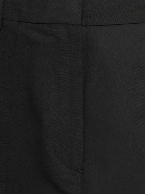 TOTEME tailored wide-leg shorts - Black