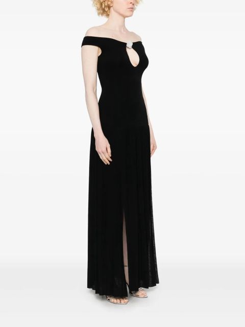 MANURÍ Coco maxi dress - Black
