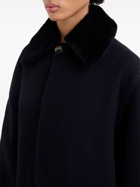 Marni single-breasted coat - Black