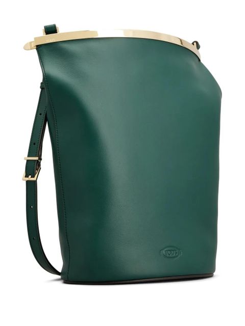 Tod's leather bucket bag - Green
