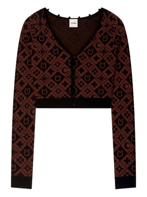 Nanushka Dovie long-sleeve cardigan - Black - zdjęcie produktu nr 1