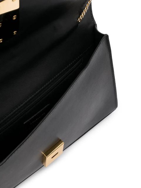DeMellier Vancouver leather clutch bag - Black