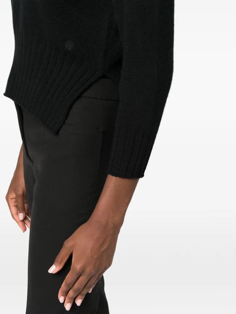 LouLou de Saison Mora three-quarter cashmere jumper - Black