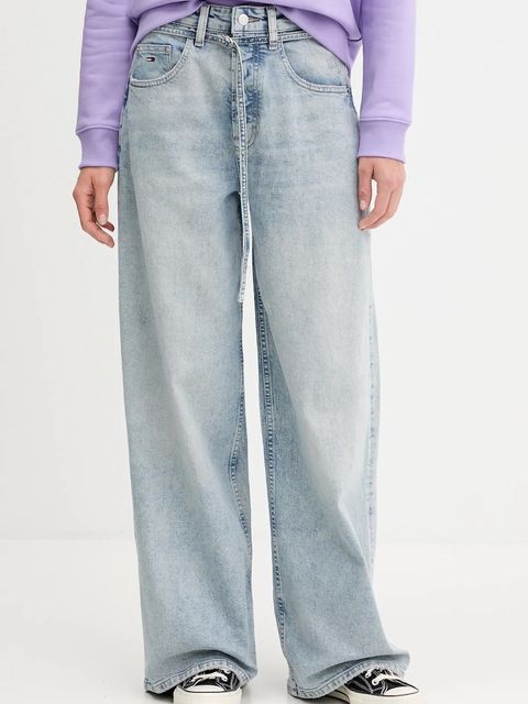 Tommy Jeans jeansy damskie kolor niebieski DW0DW20473 - zdjęcie produktu nr 1