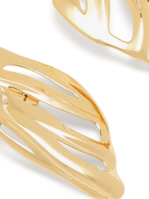 Jenny Bird cut-out earrings - Gold