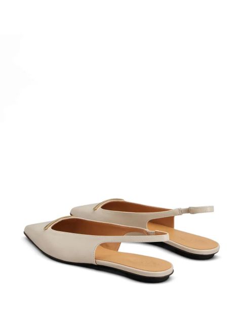 Tod's strap bar ballet flats - Neutrals