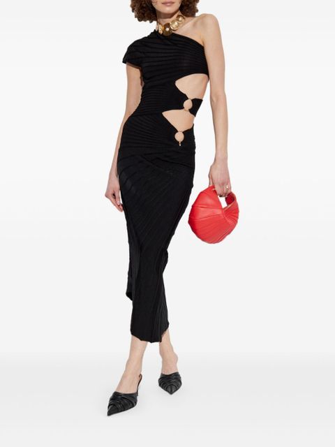 Cult Gaia cut-out asymmetric dress - Black