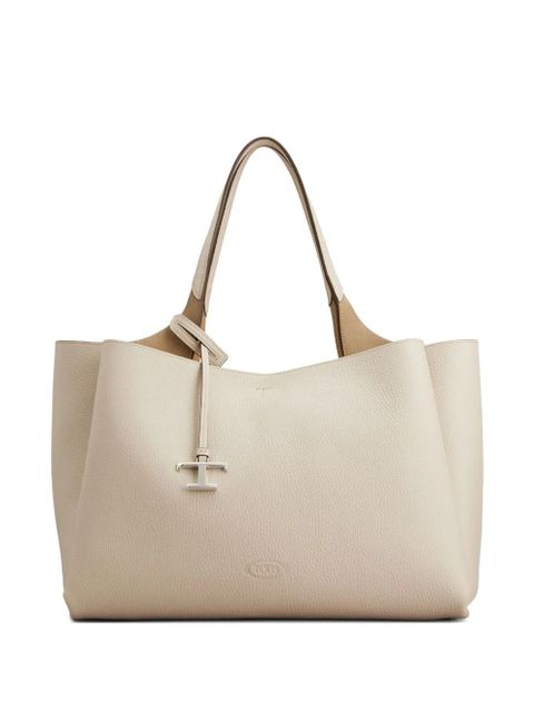 Tod's leather tote bag - White - zdjęcie produktu nr 1