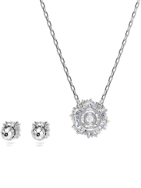 Swarovski Idyllia necklace set - Silver