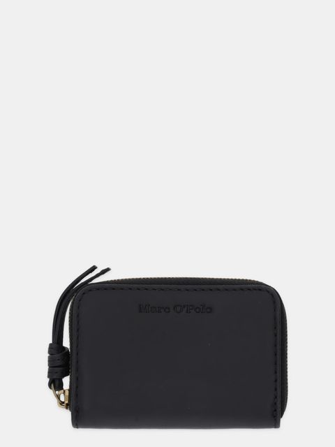 Marc O'Polo portfel skórzany damski kolor czarny 5000007857 - zdjęcie produktu nr 1