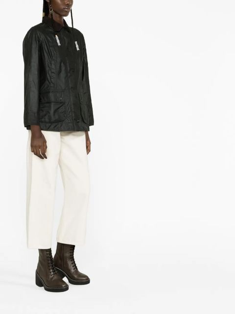 Barbour Beadnell waxed jacket - Green