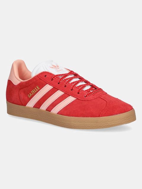 adidas Originals sneakersy Gazelle damskie kolor czerwony JH7217 - zdjęcie produktu nr 1