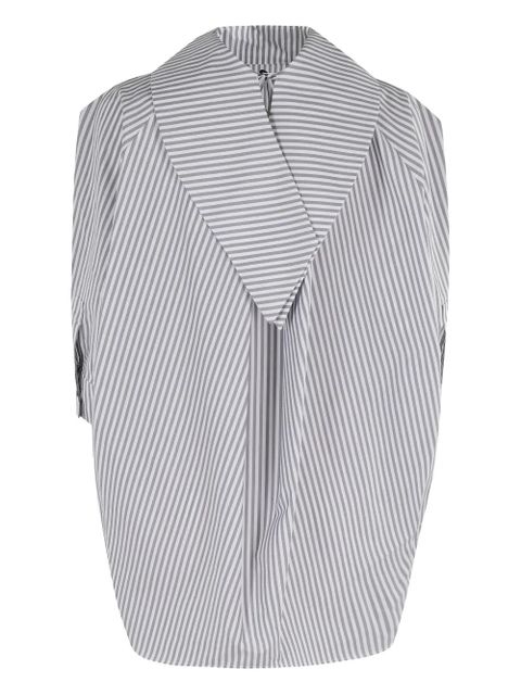 Marni striped-pattern shirt - Blue - zdjęcie produktu nr 2