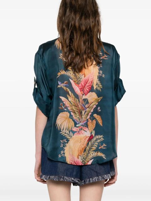 ZIMMERMANN Ascension shirt - Blue - zdjęcie produktu nr 2