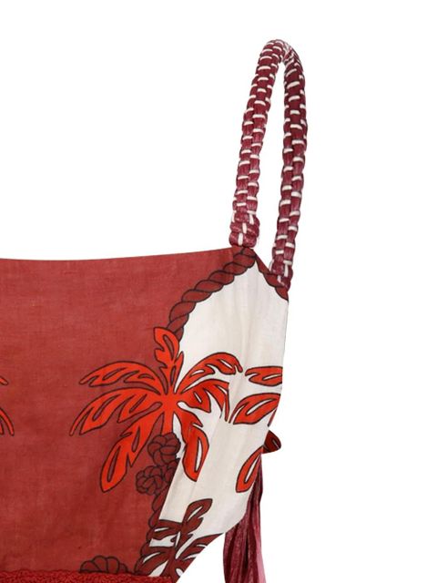 Johanna Ortiz printed maxi dress - Red