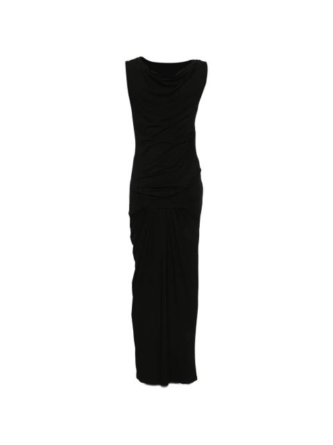 ENTIRE STUDIOS draped sleeveless maxi dress - Black - zdjęcie produktu nr 2