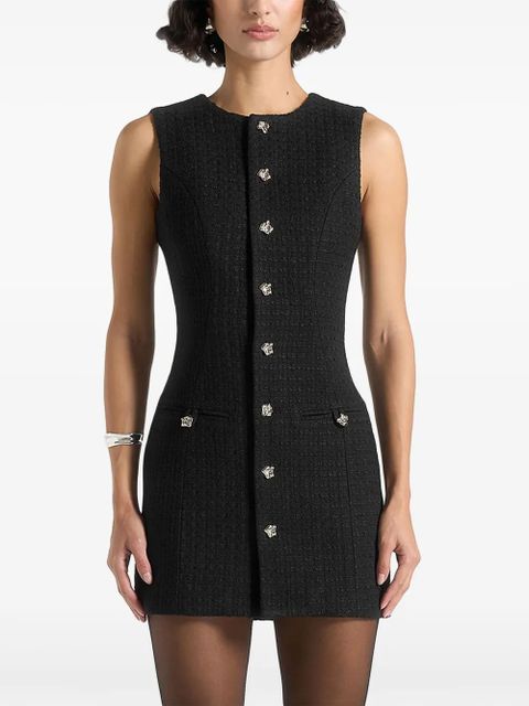 Manière De Voir Nadine tweed mini dress - Black - zdjęcie produktu nr 1