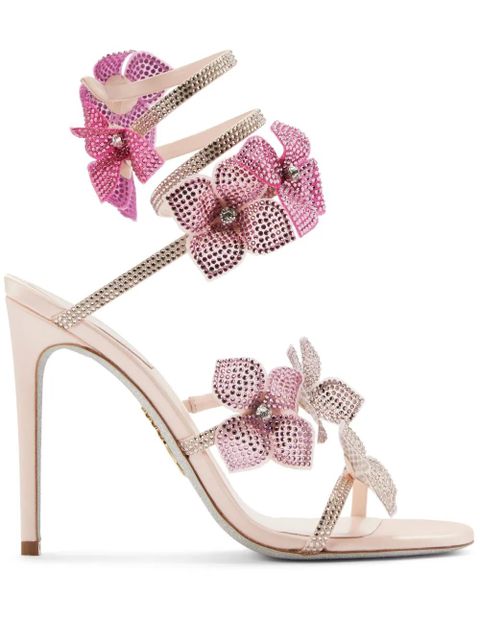 René Caovilla 105mm Floriane sandals - Pink - zdjęcie produktu nr 1