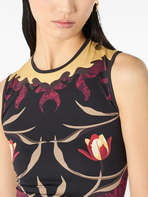 Marine Serre printed top - Black