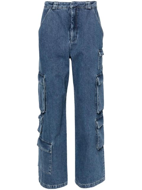 Axel Arigato Roam wide-leg cargo jeans - Blue - zdjęcie produktu nr 1