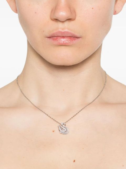 Swarovski Swan-pendant necklace - Silver - zdjęcie produktu nr 2
