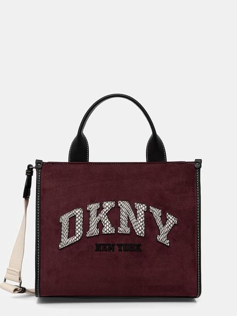 DKNY torebka crossbody damska z imitacji zamszu - zdjęcie produktu nr 1