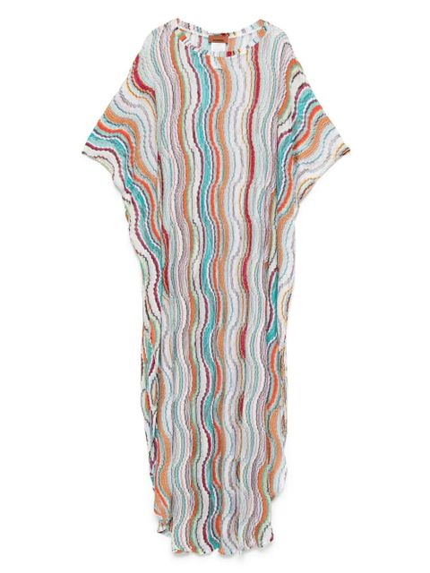 Missoni wave-pattern cover-up - White - zdjęcie produktu nr 1