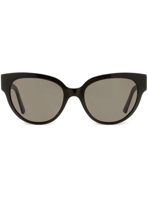 Balenciaga Eyewear Flat Butterfly sunglasses - Black - zdjęcie produktu nr 1