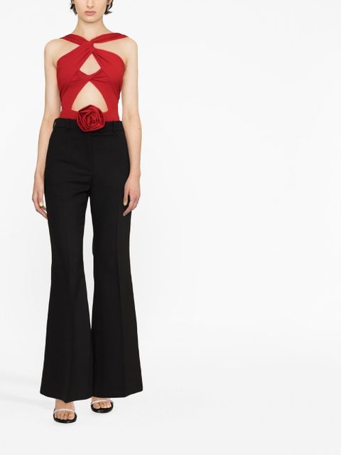 Magda Butrym cut-out bodysuit - Red - zdjęcie produktu nr 2