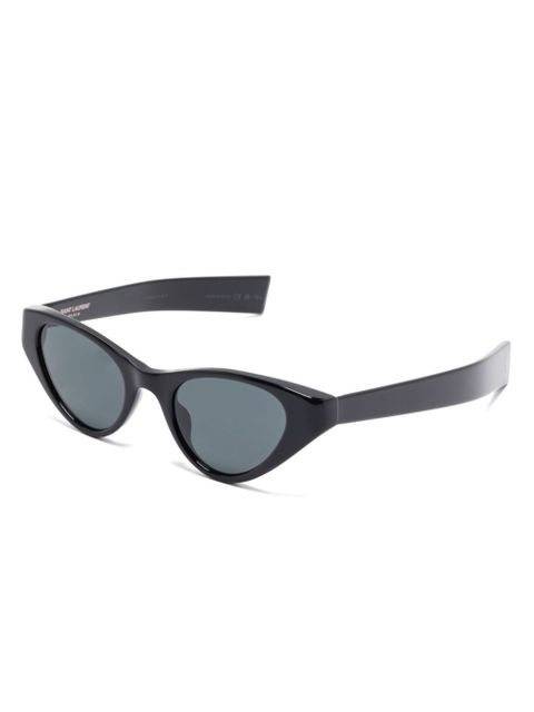 Saint Laurent Eyewear cat-eye sunglasses - Black - zdjęcie produktu nr 2