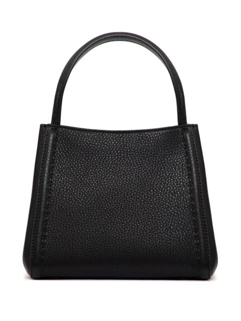 Valentino Garavani small Alltime leather tote bag - Black - zdjęcie produktu nr 2