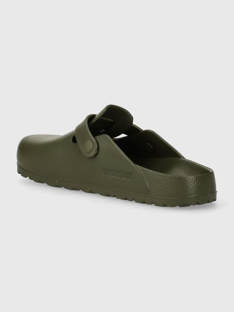 Birkenstock klapki Boston Eva damskie kolor zielony 1026238