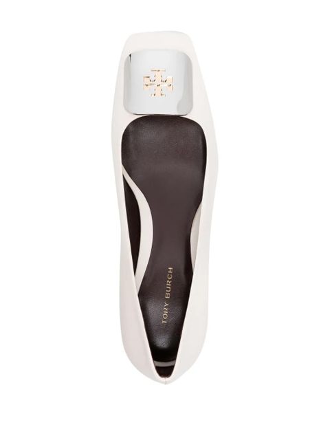Tory Burch Georgia 35mm leather pumps - Neutrals