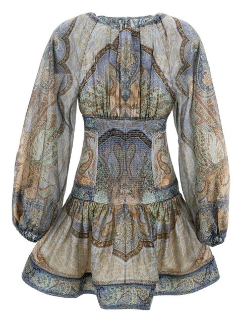 ZIMMERMANN Wanderlust mini dress - Blue - zdjęcie produktu nr 2