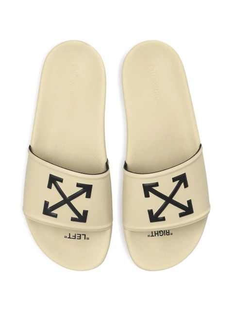 Off-White Arrows slides - Neutrals - zdjęcie produktu nr 2