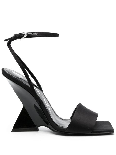 The Attico Cheope 105mm sandals - Black - zdjęcie produktu nr 1