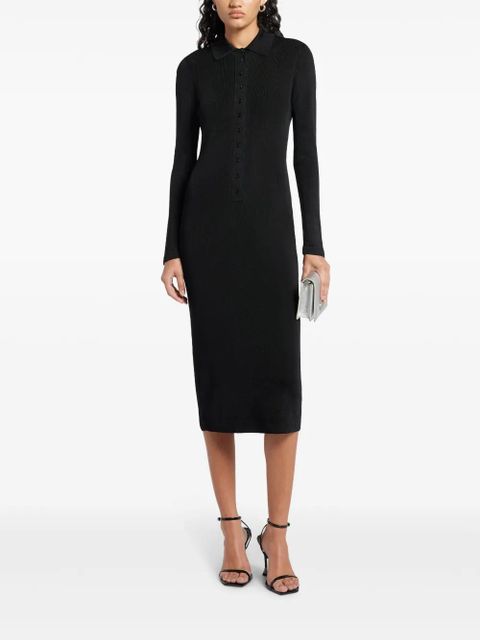 TOM FORD striped knit dress - Black - zdjęcie produktu nr 2