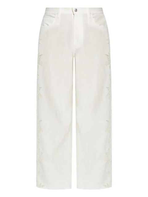 Zadig&Voltaire embroidered trousers - White - zdjęcie produktu nr 1