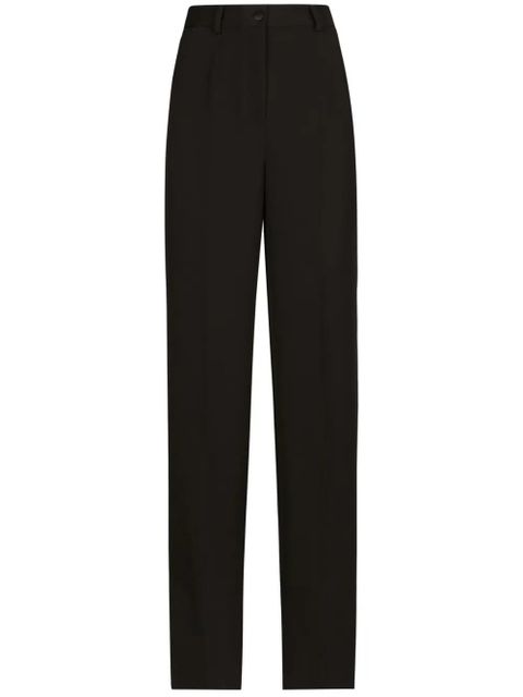 Dolce & Gabbana tailored gabardine trousers - Black - zdjęcie produktu nr 1