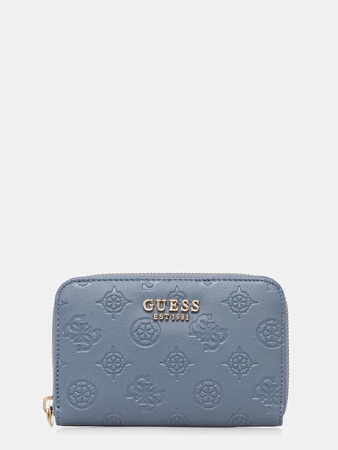 Guess portfel PHOEBE damski kolor niebieski SWPD96 65140 - zdjęcie produktu nr 1