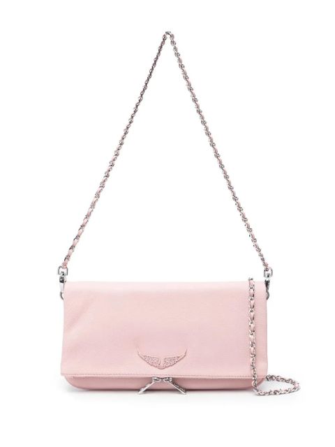 Zadig&Voltaire Rock leather crossbody bag - Pink - zdjęcie produktu nr 1