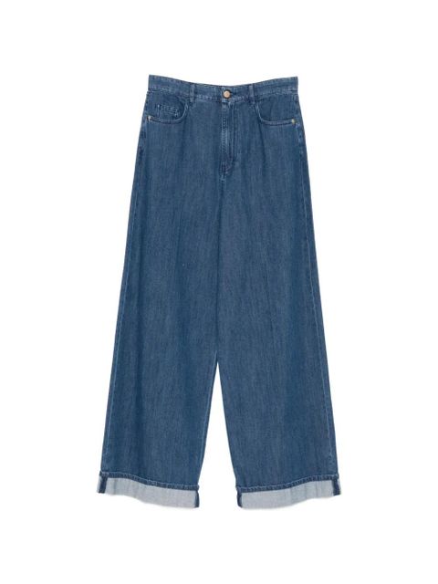 Max Mara Lupino cuffed trousers - Blue - zdjęcie produktu nr 1