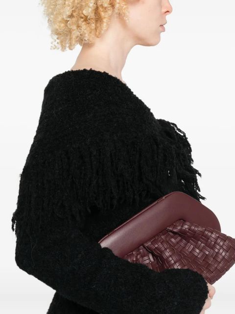 Cult Gaia Michelle fringe-trimmed cardigan - Black